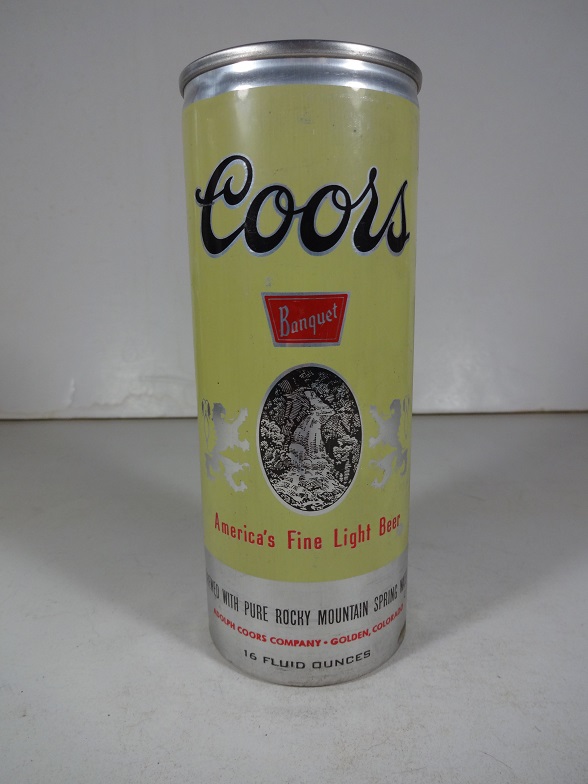 Coor's Banquet - 16oz - 'Brewed...' - 1 line